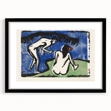Maximalist Wall Art – Bold Expressionist Decor with Abstract Figures