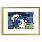 Maximalist Wall Art – Bold Expressionist Decor with Abstract Figures