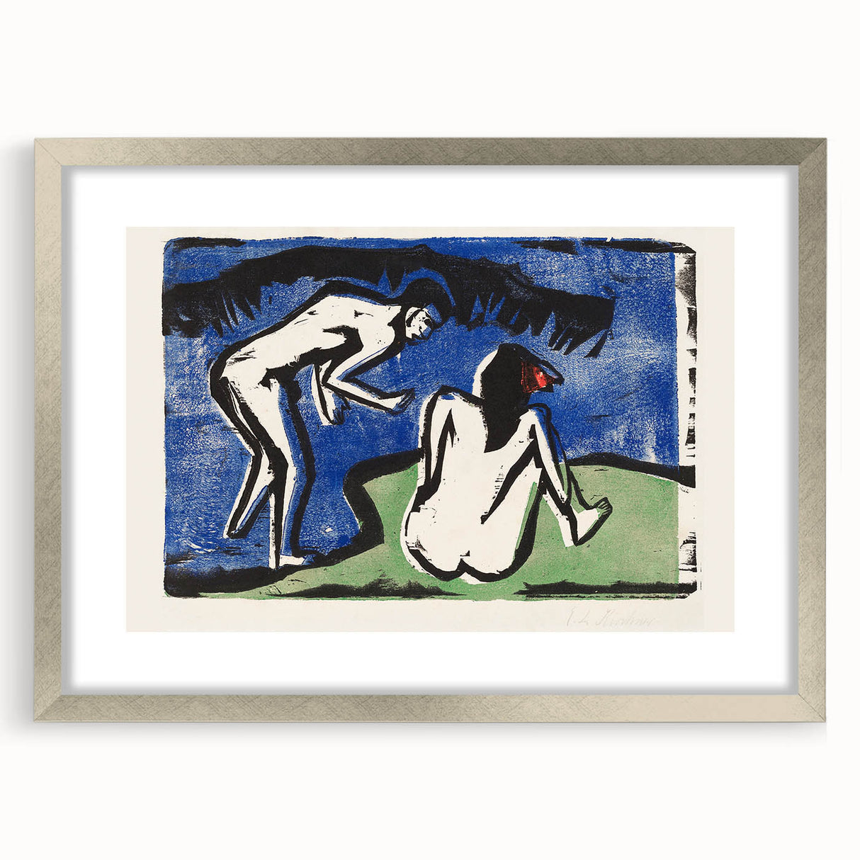 Maximalist Wall Art – Bold Expressionist Decor with Abstract Figures
