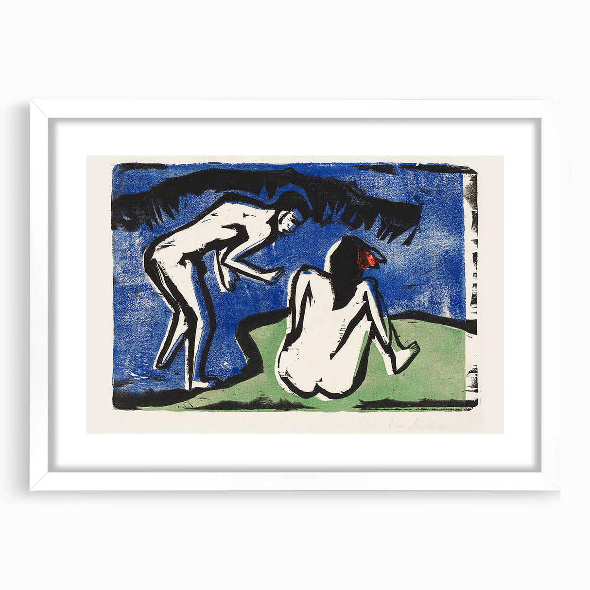 Maximalist Wall Art – Bold Expressionist Decor with Abstract Figures