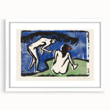 Maximalist Wall Art – Bold Expressionist Decor with Abstract Figures