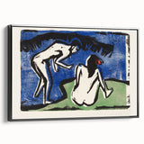 Maximalist Wall Art – Bold Expressionist Decor with Abstract Figures