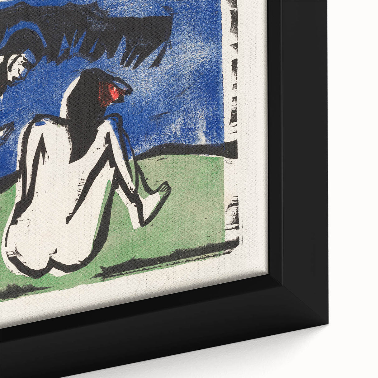 Maximalist Wall Art – Bold Expressionist Decor with Abstract Figures
