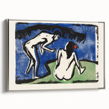 Maximalist Wall Art – Bold Expressionist Decor with Abstract Figures