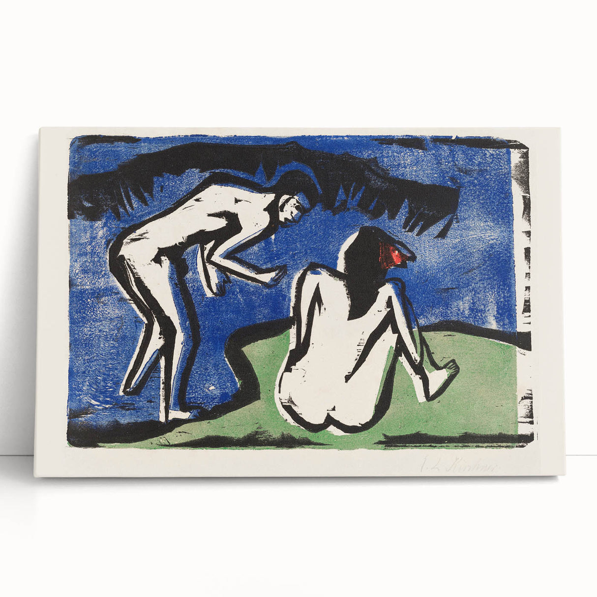 Maximalist Wall Art – Bold Expressionist Decor with Abstract Figures