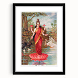 Maximalist Wall Art – Vibrant Maximalism Featuring Goddess Lakshmi