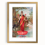 Maximalist Wall Art – Vibrant Maximalism Featuring Goddess Lakshmi