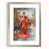 Maximalist Wall Art – Vibrant Maximalism Featuring Goddess Lakshmi