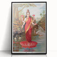 Maximalist Wall Art – Vibrant Maximalism Featuring Goddess Lakshmi
