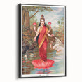 Maximalist Wall Art – Vibrant Maximalism Featuring Goddess Lakshmi