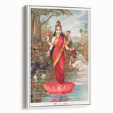 Maximalist Wall Art – Vibrant Maximalism Featuring Goddess Lakshmi
