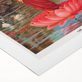Maximalist Wall Art – Vibrant Maximalism Featuring Goddess Lakshmi
