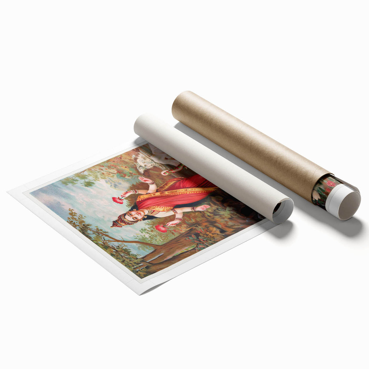 Maximalist Wall Art – Vibrant Maximalism Featuring Goddess Lakshmi