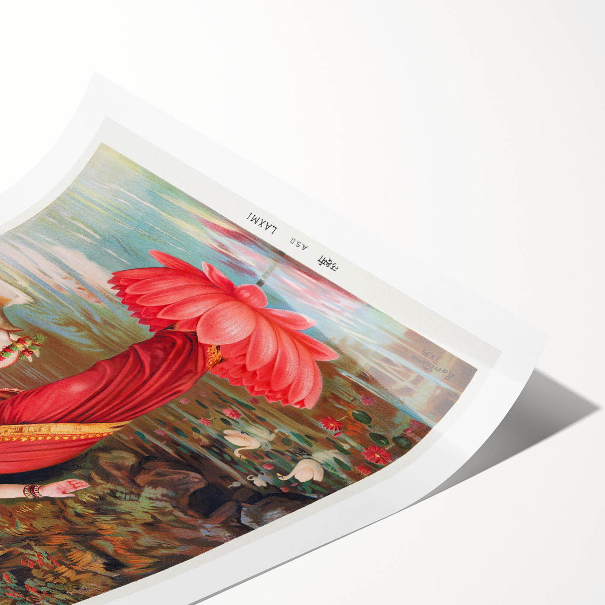 Maximalist Wall Art – Vibrant Maximalism Featuring Goddess Lakshmi