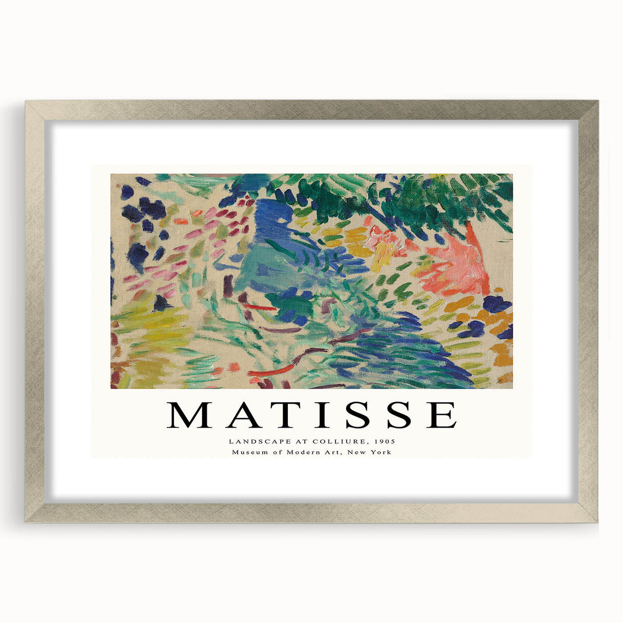 Maximalist Wall Art – Vibrant Decor Featuring Matisse Landscape Print