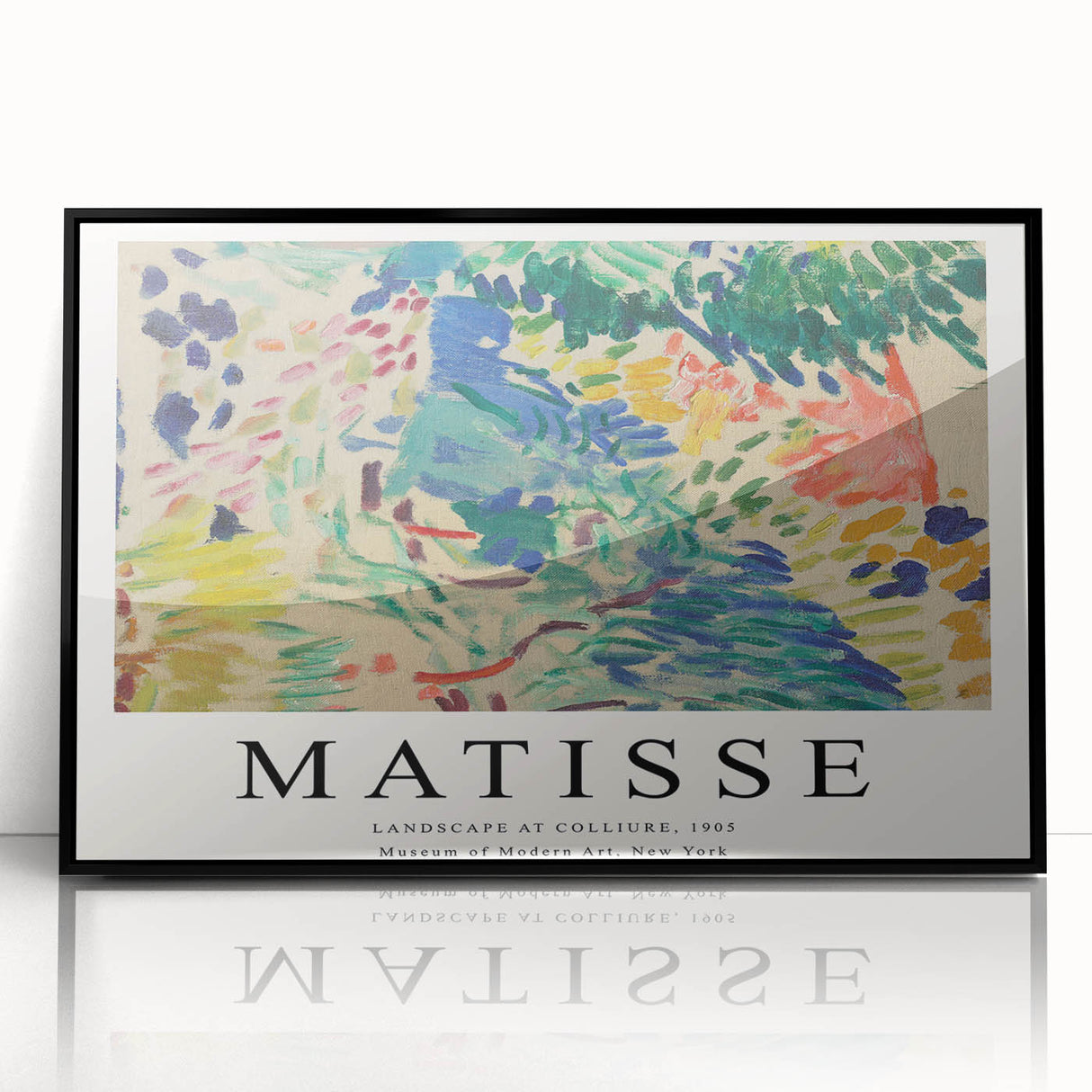 Maximalist Wall Art – Vibrant Decor Featuring Matisse Landscape Print