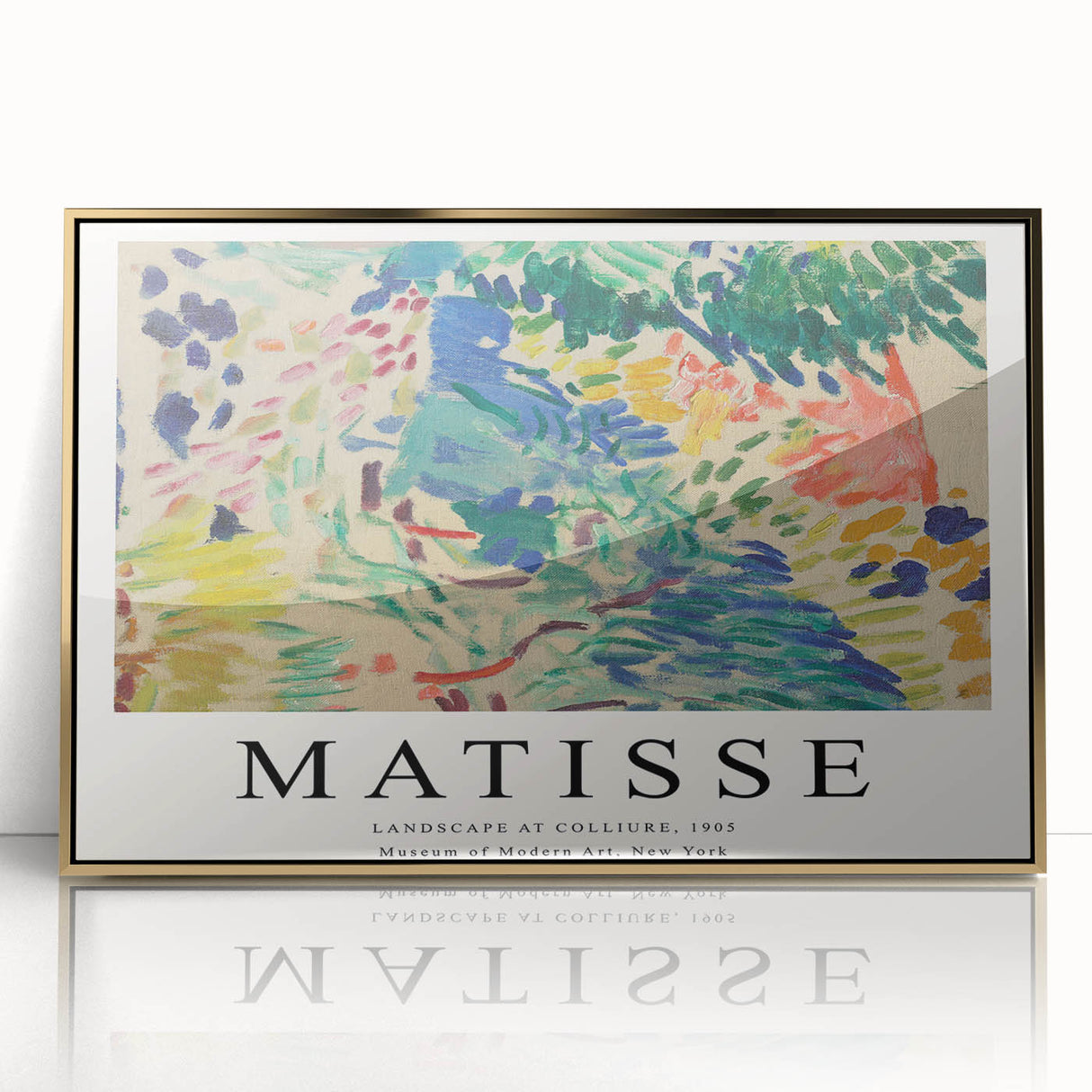 Maximalist Wall Art – Vibrant Decor Featuring Matisse Landscape Print