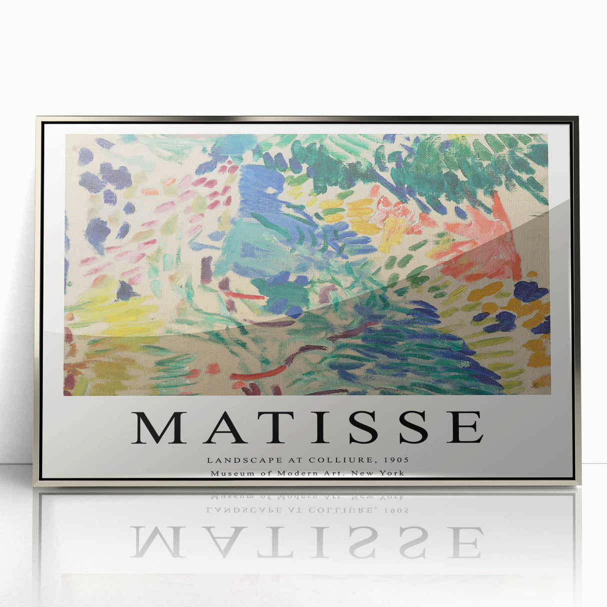 Maximalist Wall Art – Vibrant Decor Featuring Matisse Landscape Print