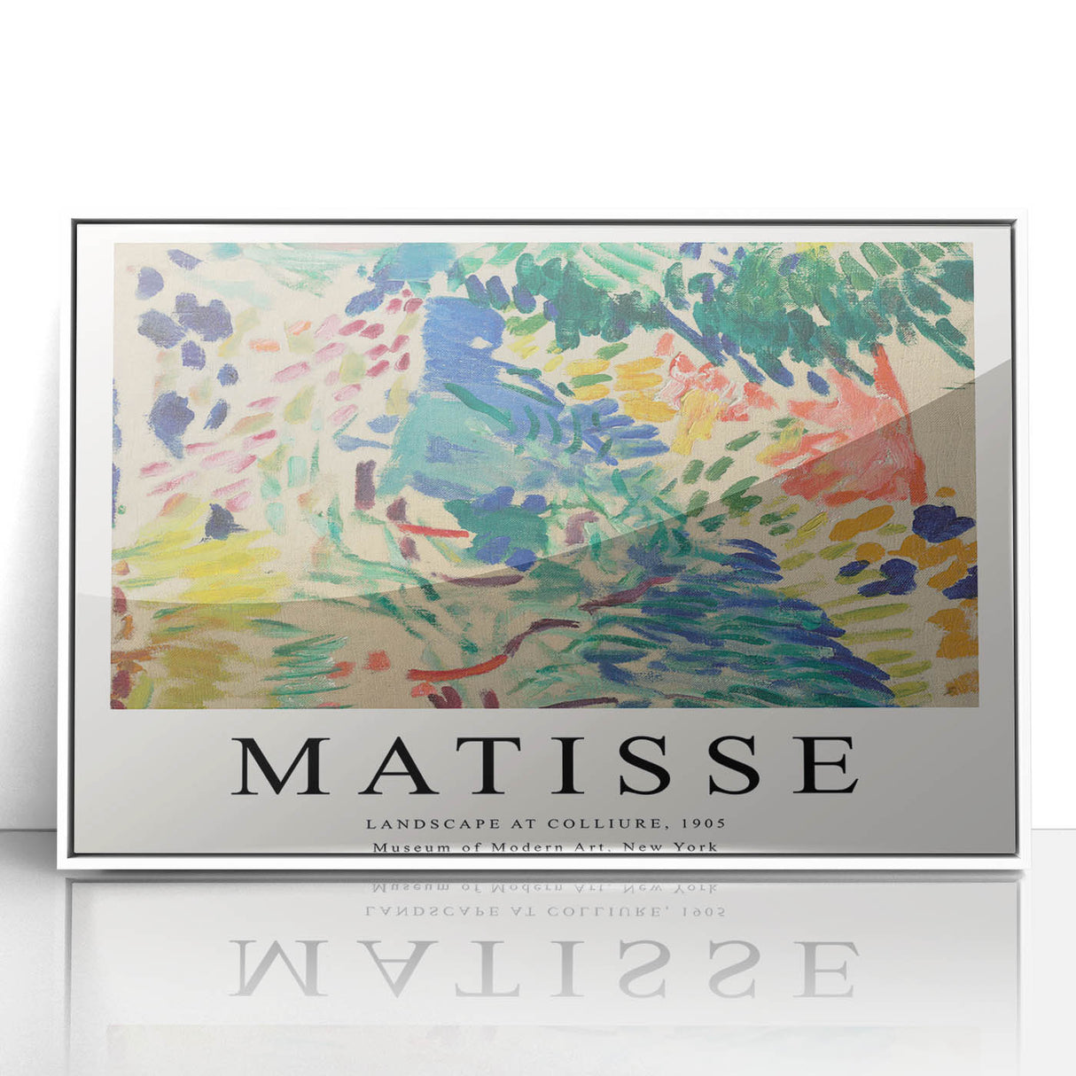 Maximalist Wall Art – Vibrant Decor Featuring Matisse Landscape Print