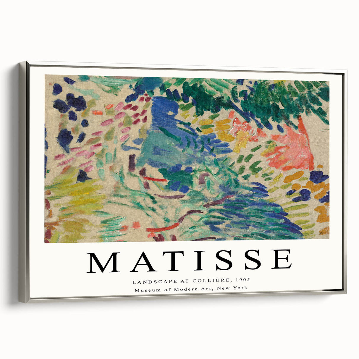 Maximalist Wall Art – Vibrant Decor Featuring Matisse Landscape Print