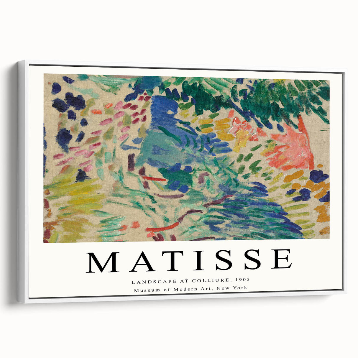 Maximalist Wall Art – Vibrant Decor Featuring Matisse Landscape Print