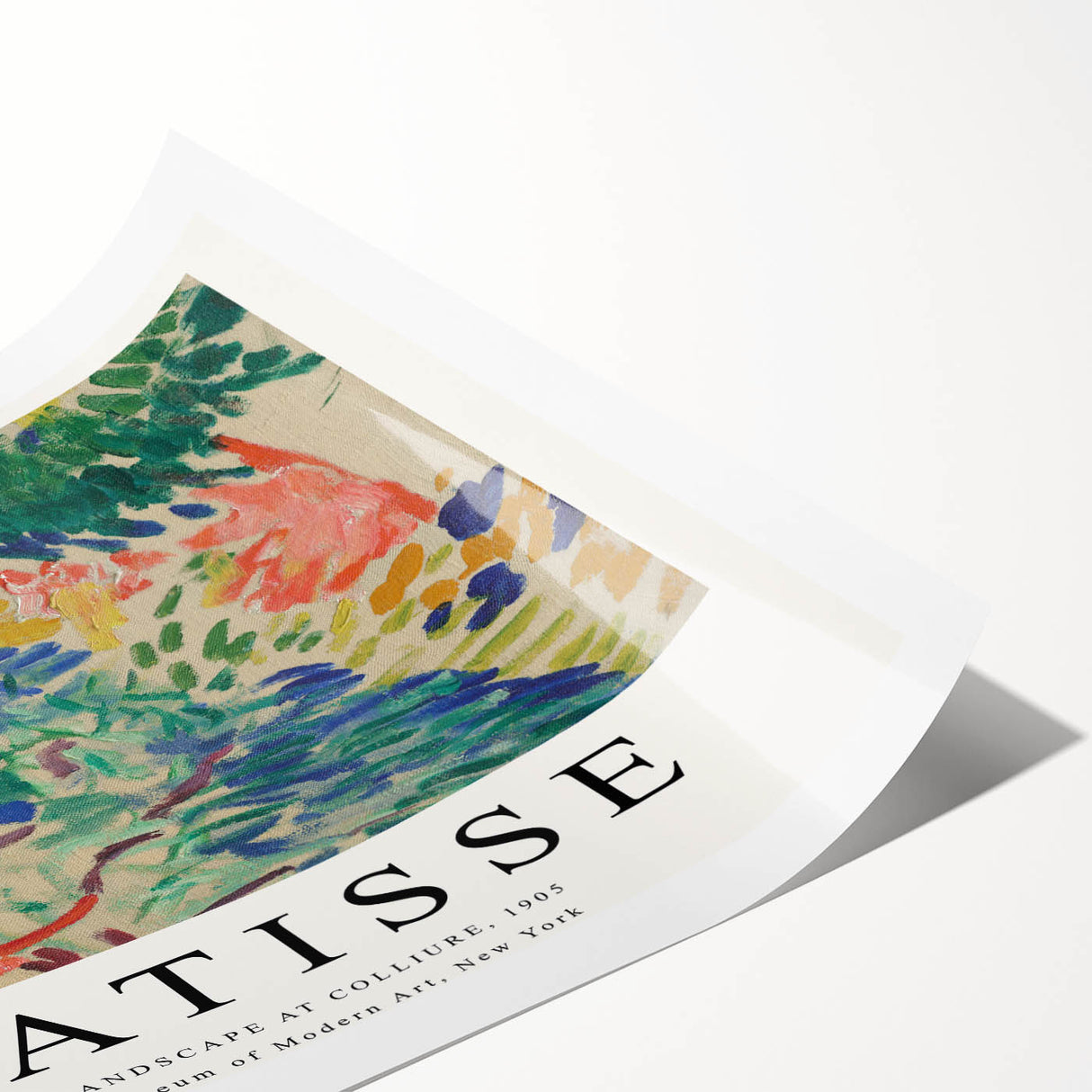 Maximalist Wall Art – Vibrant Decor Featuring Matisse Landscape Print