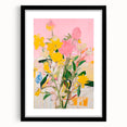 Maximalist Wall Art - Bold Abstract Floral Design - Vibrant Decor Piece
