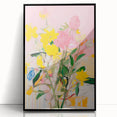 Maximalist Wall Art - Bold Abstract Floral Design - Vibrant Decor Piece