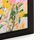 Maximalist Wall Art - Bold Abstract Floral Design - Vibrant Decor Piece