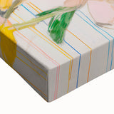 Maximalist Wall Art - Bold Abstract Floral Design - Vibrant Decor Piece