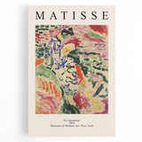 Maximalist Wall Art - Matisse "La Japonaise" 1905 Abstract Print Decor