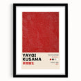 Maximalist Wall Art - Yayoi Kusama "Tokyo 1993" Bold Pattern Decor
