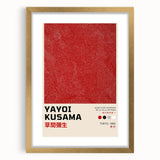 Maximalist Wall Art - Yayoi Kusama "Tokyo 1993" Bold Pattern Decor
