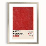 Maximalist Wall Art - Yayoi Kusama "Tokyo 1993" Bold Pattern Decor