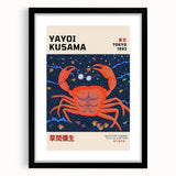 Maximalist Wall Art - Bold Eclectic Crab Design for Vibrant Decor