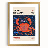 Maximalist Wall Art - Bold Eclectic Crab Design for Vibrant Decor