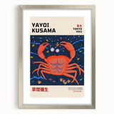 Maximalist Wall Art - Bold Eclectic Crab Design for Vibrant Decor