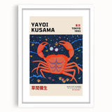 Maximalist Wall Art - Bold Eclectic Crab Design for Vibrant Decor