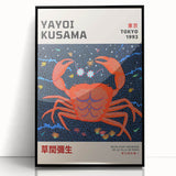 Maximalist Wall Art - Bold Eclectic Crab Design for Vibrant Decor