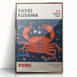 Maximalist Wall Art - Bold Eclectic Crab Design for Vibrant Decor