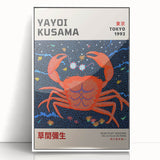 Maximalist Wall Art - Bold Eclectic Crab Design for Vibrant Decor