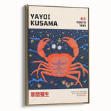 Maximalist Wall Art - Bold Eclectic Crab Design for Vibrant Decor