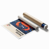 Maximalist Wall Art - Bold Eclectic Crab Design for Vibrant Decor