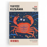 Maximalist Wall Art - Bold Eclectic Crab Design for Vibrant Decor