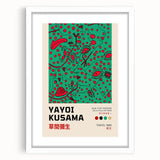 Maximalist Wall Art - Bold Home Decor by Yayoi Kusama | Vibrant Maximalism