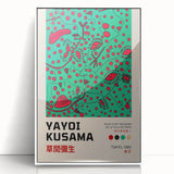 Maximalist Wall Art - Bold Home Decor by Yayoi Kusama | Vibrant Maximalism