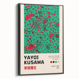Maximalist Wall Art - Bold Home Decor by Yayoi Kusama | Vibrant Maximalism