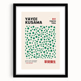 Maximalist Wall Art - Eclectic Art Prints by Yayoi Kusama | Bold Decor