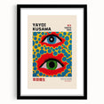 Maximalist Wall Art - Vibrant Eye Design by Yayoi Kusama | Bold Decor