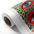 Maximalist Wall Art - Vibrant Eye Design by Yayoi Kusama | Bold Decor